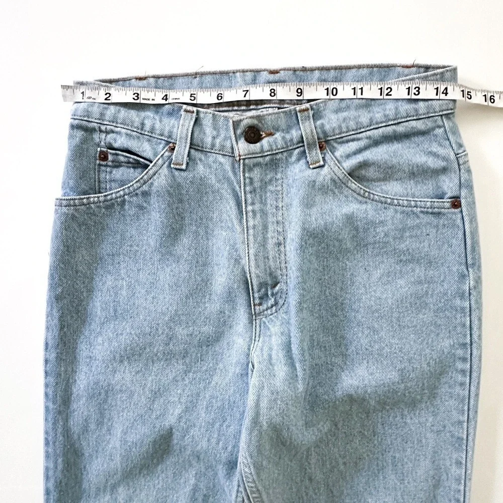 Vintage Levi's Orange Tab High Waisted Light‎ Wash - Waist 28" - Picture 4 of 10